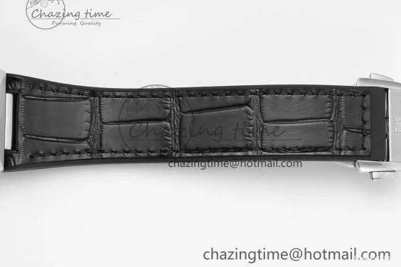 0422 GoAnywhere Constellation Black Ceramic SS 8F 1:1 Best Edition White Textured Dial on Black Gummy Strap A 7803